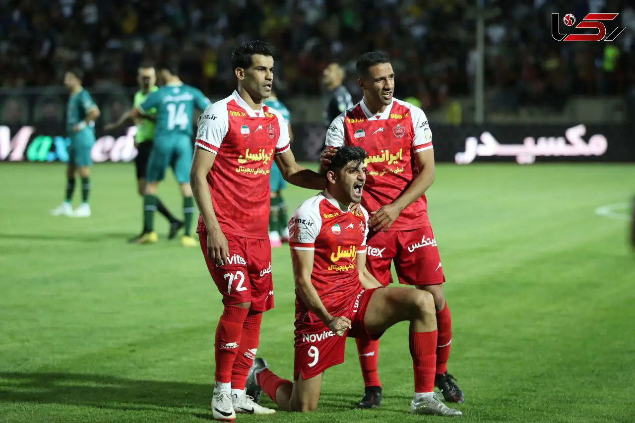  آمار باور نکردنی پرسپولیس برابر شمس آذر / 2 شوت و 3 گل!