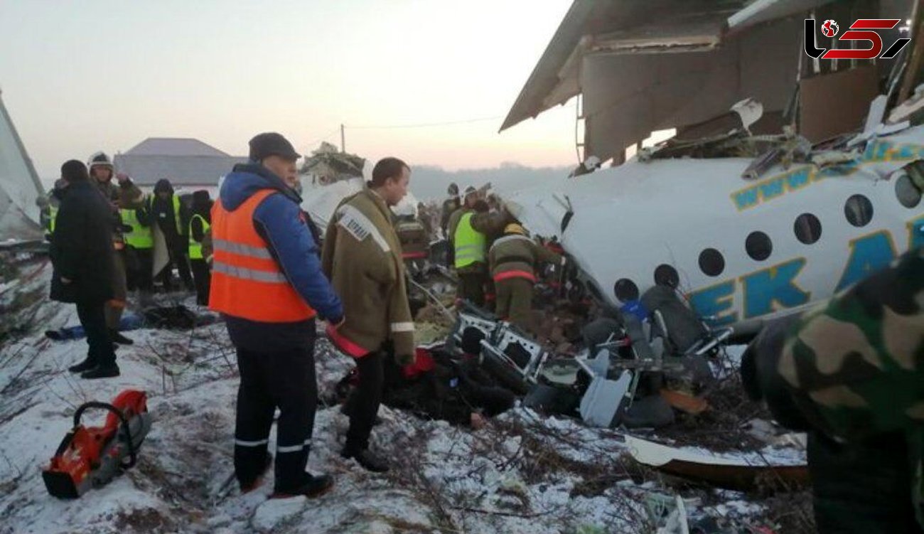 ایران سقوط یک فروند هواپیما در قزاقستان را تسلیت گفت