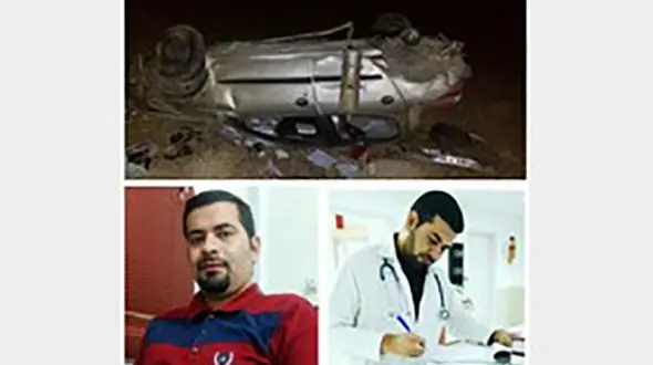 مرگ تلخ پزشک خاتمی در جاده!+ تصاویر