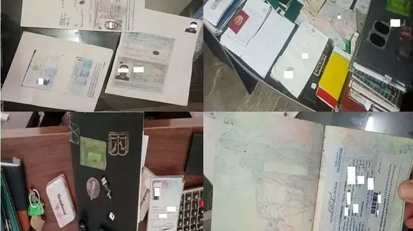 متلاشی شدن باند جعل گذرنامه در غرب تهران
