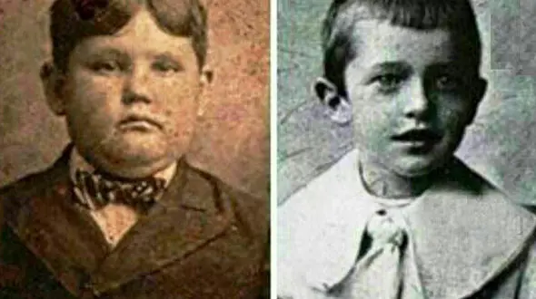 عکسی جالب از کودکی دو کمدین بزرگ