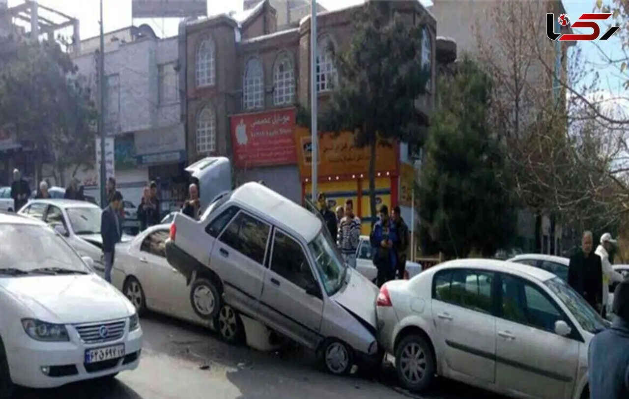 تصادف زنجیره ای 15 خودرو در پاکدشت 3قربانی داد