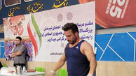 حضور رستمی در اردوی تیم ملی وزنه‌برداری در بابلسر
