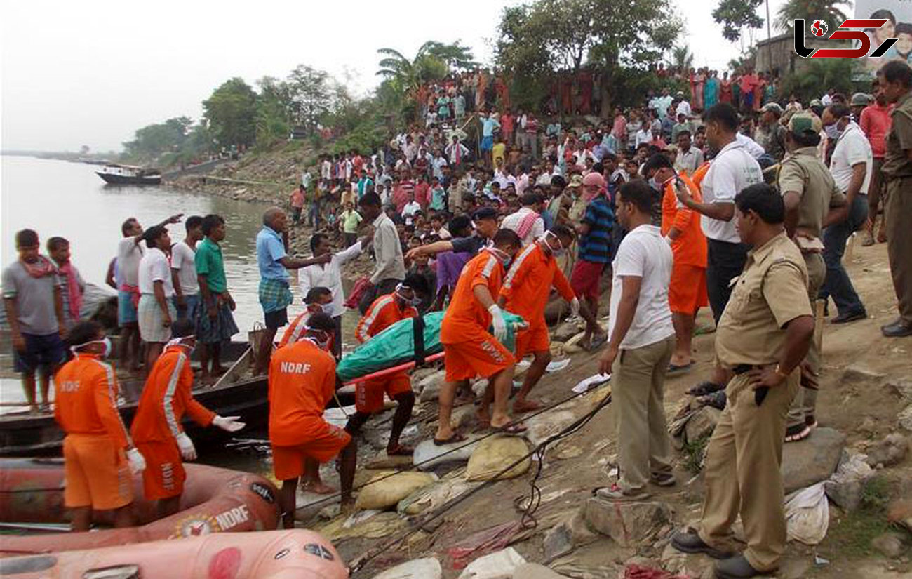 مرگ 18 سرنشین یک قایق هندی + عکس