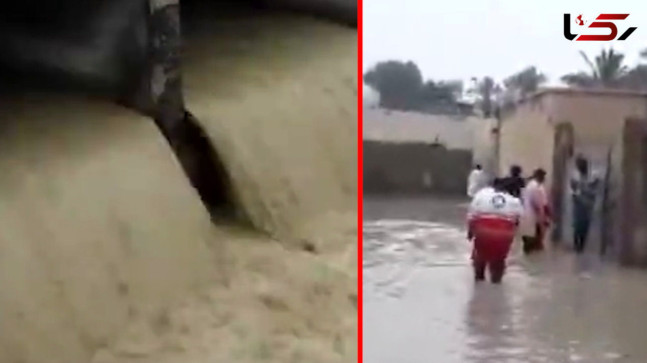 خانه های 2 استان ایران زیر آب رفت / سیل این خانواده ها را آواره کرد + فیلم