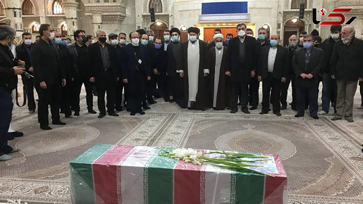 وداع شهید محسن فخری زاده با امام راحل + فیلم