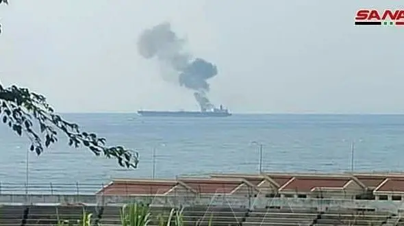 
حمله پهپادی ناشناس به یک نفتکش در سواحل سوریه