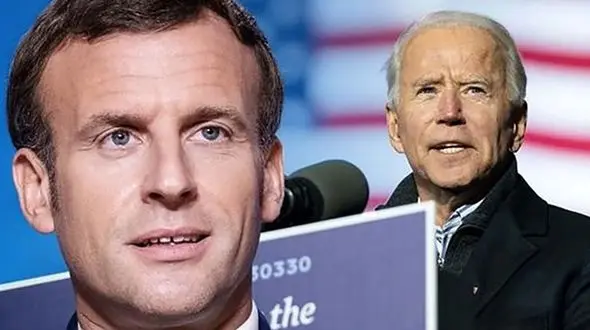 گفتگوی بایدن و ماکرون پیرامون برنامه هسته‌ای ایران