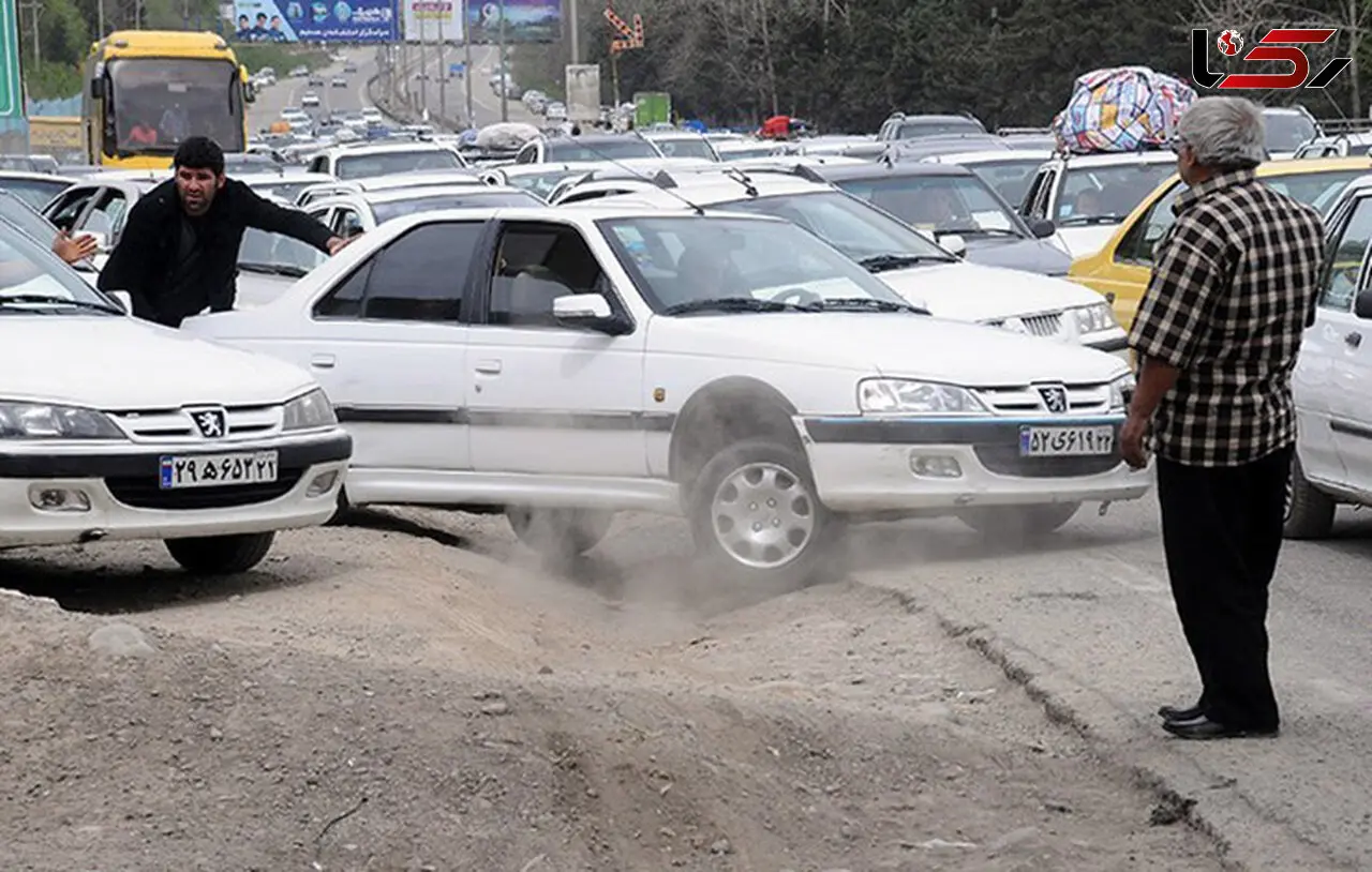 افزایش بار ترافیکی در جاده های شمالی کشور از ظهر یکشنبه