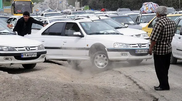 ترافیک سنگین در جاده‌های مازندران