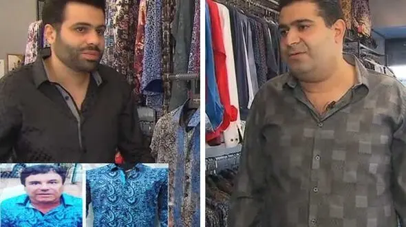 پیراهن جادویی ال چاپو برای دو ایرانی + فیلم