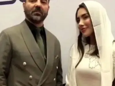 فیلم آواز و رقص بهزاد خلج با عسل خانوم شیطون که انقدر خوشحاله رو ابراس