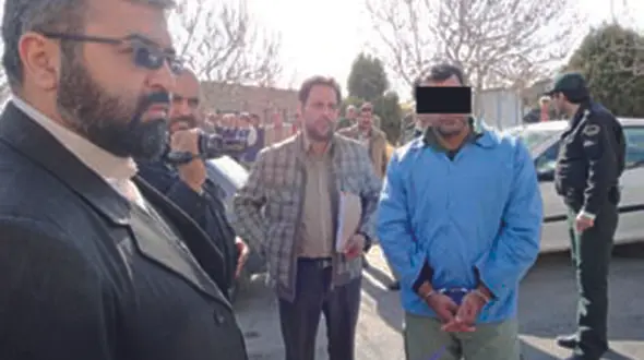 شوهر غیرتی نیلوفر دوست پیامکی را به قرار خونین دعوت کرد + عکس