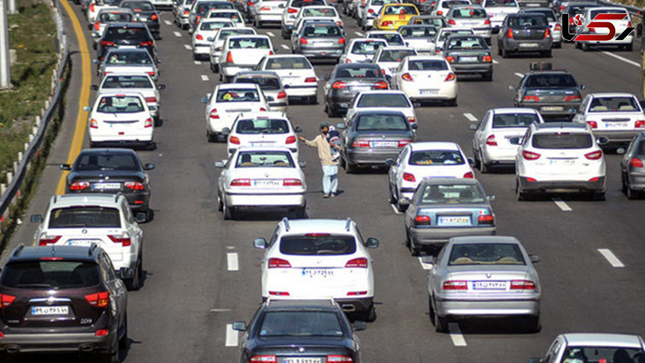 ترافیک نیمه سنگین در آزادراه کرج-تهران/ وضعیت جوی آرام در جاده‌های کشور