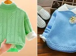 انتخاب شیک‌ ترین بلوزهای بافتنی بچگانه؛ 15 مدل متنوع