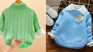 انتخاب شیک‌ ترین بلوزهای بافتنی بچگانه؛ 15 مدل متنوع