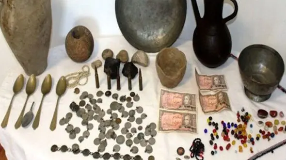 کشف یک گنجینه تاریخی در همدان 