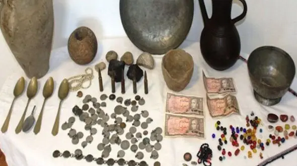 کشف یک گنجینه تاریخی در همدان 