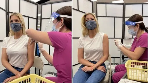 عکس عجیب / دختر ترامپ بالاخره به قولش عمل کرد !