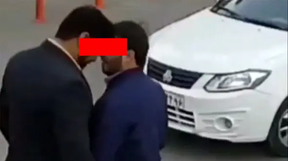 فیلم کتک زدن جوان شاهرودی توسط عوامل شهرداری