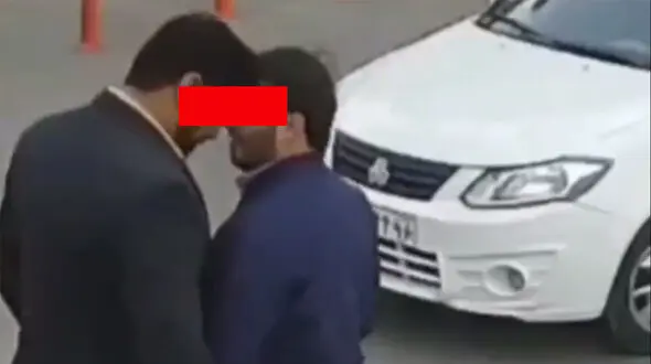 فیلم کتک زدن جوان شاهرودی توسط عوامل شهرداری