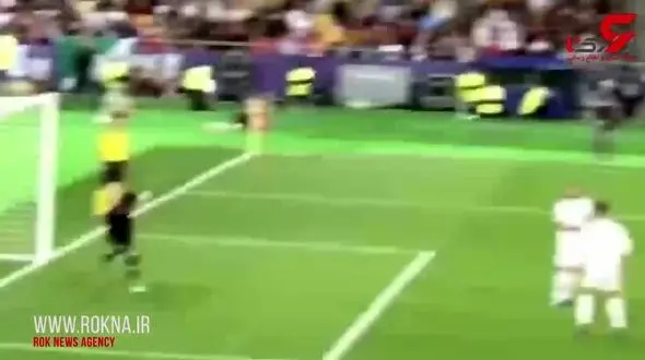 گل استثنایی بیل از دید تماشاگران + فیلم