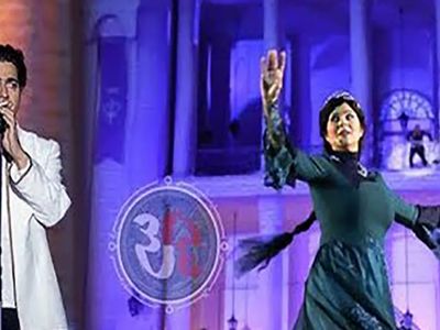 فیلم آواز باشکوه همایون شجریان در واشنگتن دی سی! /  با آهنگ ابر میبارد سالن رامات و مبهوت کرد !