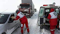 امدادرسانی به ۱۶ هزار در راه مانده / رهاسازی ۸۱۸ خودرو از برف