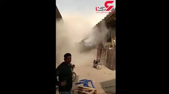 ریزش وحشتناک ساختمان 6 طبقه+فیلم / پاکستان