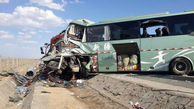 11 کشته و 19 زخمی در حادثه واژگونی اتوبوس مسافربری در چین + عکس