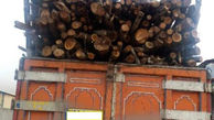 توقیف ولووی حامل چوب قاچاق در آستارا
