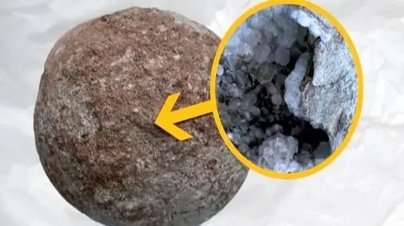 حادثه‌ ای در دیرینه‌ شناسی: چگونه تخم دایناسور 70 میلیون ساله به گنجینه بلور تبدیل شد؟