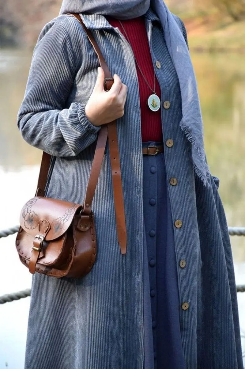 مدل مانتو کبریتی پاییزه | جذاب ترین مدل مانتو کبریتی پاییزه جلو بسته و جلو باز 2025 مخصوص دخترها و عروس های شیک پسند!