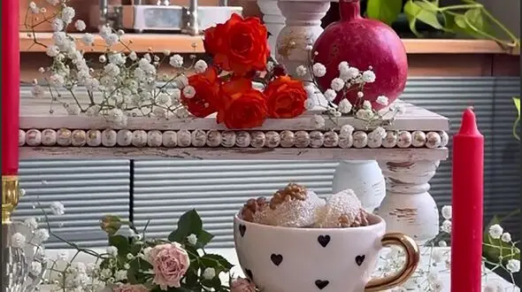 چیدمان قشنگ شب یلدا / امسال به کارت میاد + فیلم