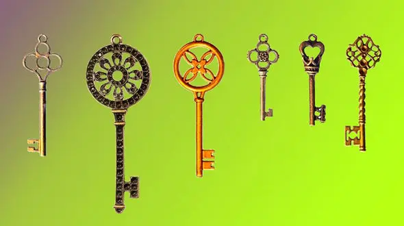 تست شخصیت / با انتخاب یک کلید ببینید چه چیزی در درون شماست !
