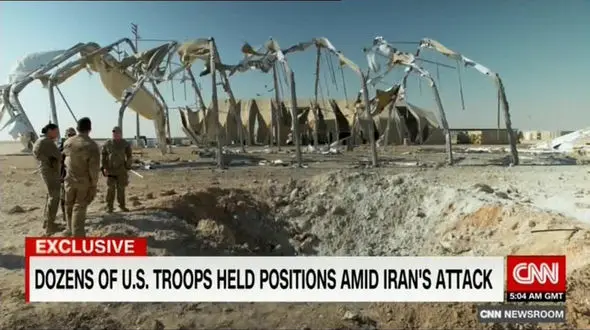 حیرت جهان از حمله موشکی به پایگاه امریکایی عین‌الاسد   + فیلم اعترافات افسران امریکایی از قدرت موشکی ایران