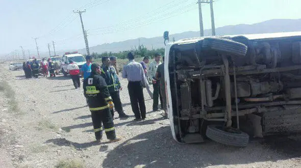 5 سرنشین پیکان در تصادف محور بوکان - میاندوآب کشته شدند