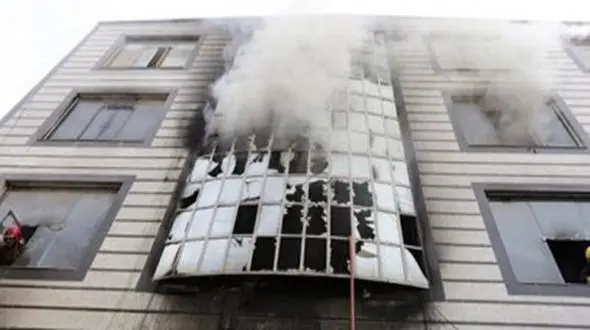 آتش سوزی وحشتناک در پاساژ خلیج فارس  +عکس