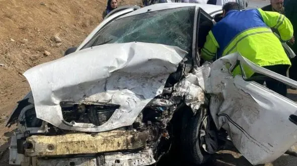 تصادف شدید تیبا و ریو در شاهین شهر 8 مصدوم برجای گذاشت