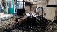 آتش زدن یک مسجد در شهربابک / مرد آتش افروز کیست؟ + عکس
