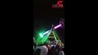 معلق ماندن ترسناک چندین اصفهانی در رنجر خراب شهربازی بیش از یک ساعت !+فیلم