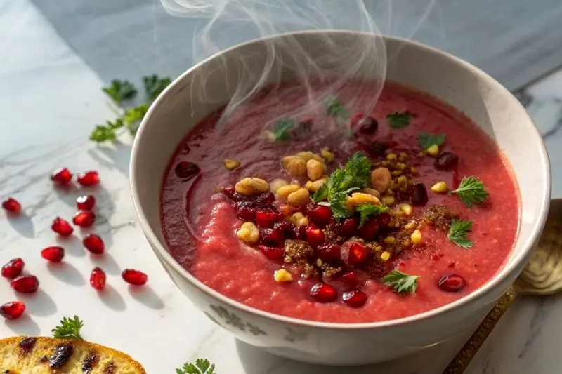 a-bowl-of-pomegranate-soup-with-medium-consistency