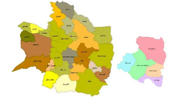  شهرستان جدید صالح آباد در خراسان رضوی تاسیس شد