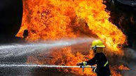  کارخانه شمع سازی در سیمین دشت آتش گرفت