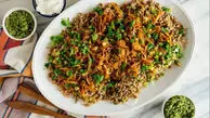 طرز تهیه تره پلوی خوشمزه