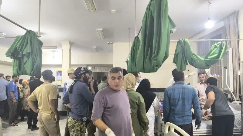 انفجار مهمات باقی مانده جنگ 12 روزه