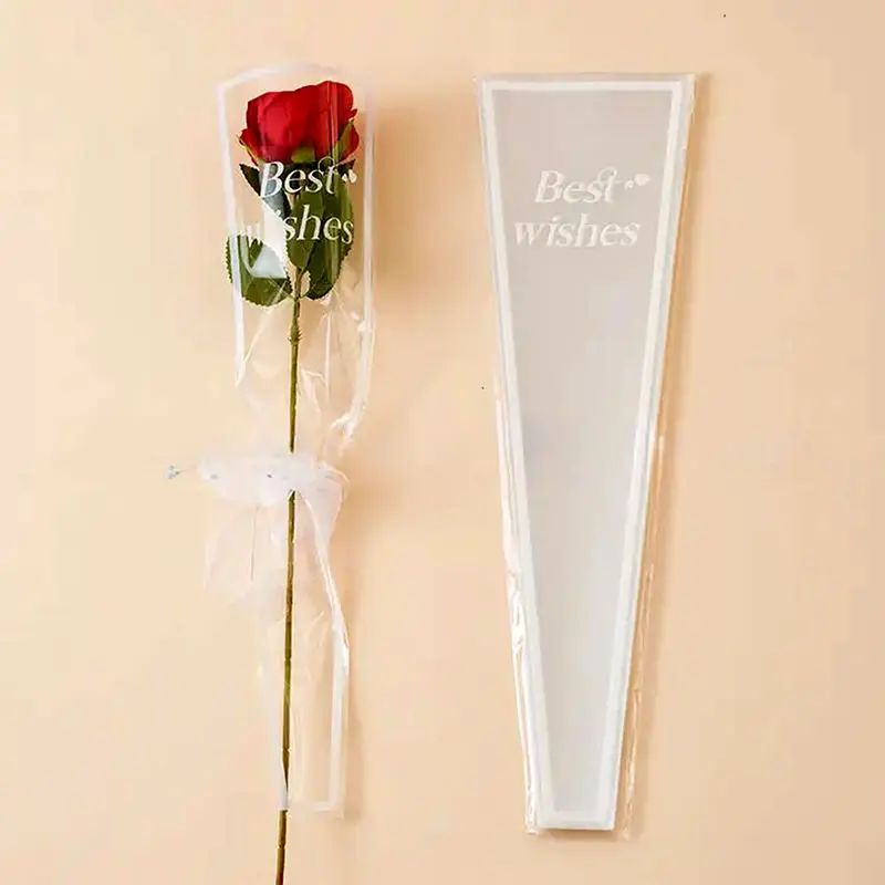 تزیین گل رز با کاغذ کادو