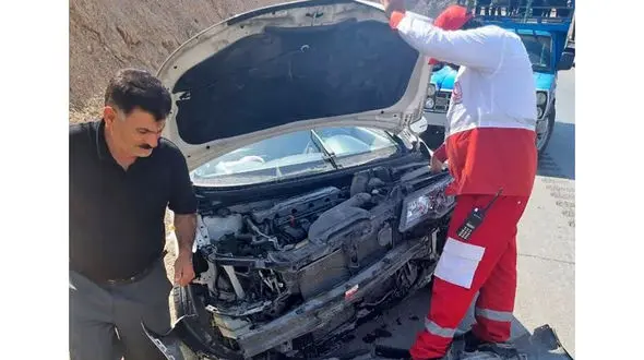 3 زخمی در تصادف سراتو در گرمسار  