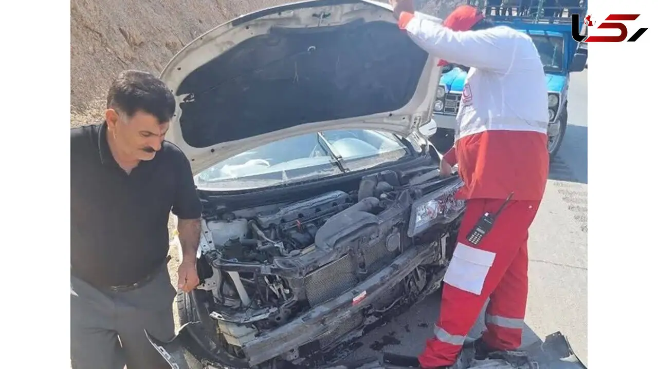 3 زخمی در تصادف سراتو در گرمسار  