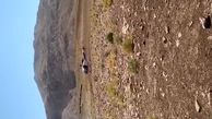 سقوط یک مرد از کوه در منطقه تلگدر ایذه / اعزام بالگرد به منطقه صعب العبور/ فیلم